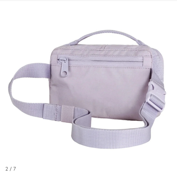 NWT Fjall Raven Kanken Hip Pack in pastel lavender - Picture 2 of 6